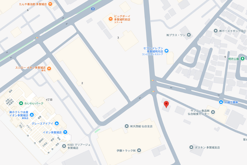 本社周辺地図